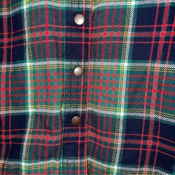 Duluth Trading Company Flapjack Plaid Flannel lined jacket - Picture 4 of 10